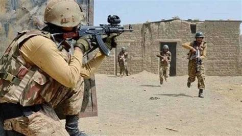 ibose|Security forces kill five terrorists in IBOs across three Balochistan .